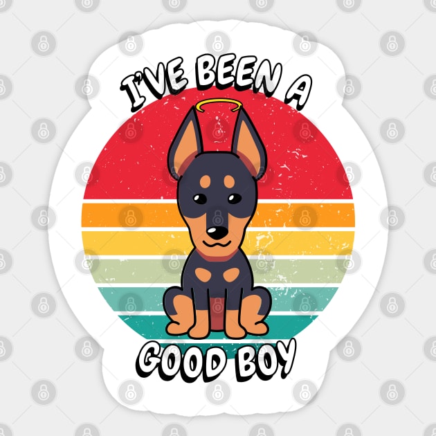 Cute guard dog is a good boy Sticker by Pet Station